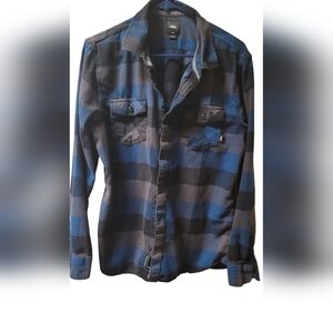 Vans Flannel Button Down Shirt